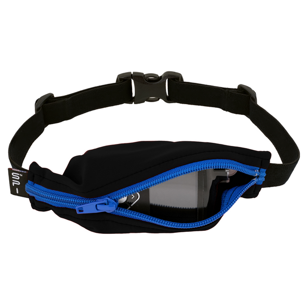 Kids Spibelt - Black with Blue Zip - SPIbelt Australia